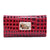 Classic Croco Embossed Checkbook Wallet