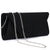 Dasein Rhinestone Frosted Evening Clutch w/Removable Chain Strap (-N)