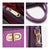 Fashion Pattern Embossed Handbag with Matching Wristlet l Dasein - Dasein Bags