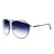 Ultra Thin Classic Unisex Frame Sunglasses w/ Oblong Lenses - Black - Dasein Bags