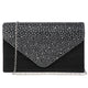 Rhinestone Envelope Evening Clutch