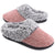 VONMAY Women's Slippers Chenille Knit Slip-on Shoes Memory Foam