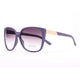 Anais Gvani Smooth Plastic Classic Fashion Sunglasses - Purple