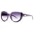 Smooth Round Classic Fashion Sunglasses- Purple - Dasein Bags