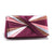 Women's Pleated Color Wheel Inspired Evening Bag