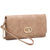 All-In-One Soft Faux Leather Wallet Clutch with Twist lock closure
