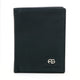 Anais Gvani Men's Genuine Leather Wallet - Black