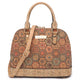 VANSARTO Women Zip-Around Medium Dome Satchel Purse Handbags
