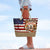 MARCO M KELLY Large Beach Tote Bags for Women Vintage Route 66 Style Canvas Travel Tote Bag with Zipper Gift Shoulder Purses