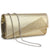 Dasein Evening Clutch with glistening beads and w/Removable Chain Strap