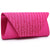 Dasein Rhinestone Frosted Evening Clutch w/Removable Chain Strap (-N)