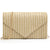 Women Faux Suede Velvet Formal Evening Party Clutch Purses