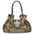 Womens Casual Tote Purses Camouflage Shoulder Bags Rhinestone Ornament Handbags