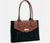 Women's Faux Leather Briefcase Classic Shoulder Satchel Handbags Purse