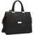 Briefcase Satchel with Expandable Side Zipper