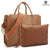 Medium Satchel with Decorative Side Stitch