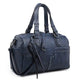 Large Women's Barrel Handbag Top-handle Tote Work Travel Bag (-1)
