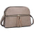 Tassel Front Zipper Crossbody Bag