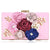 Women Flower Evening Bag Prom Cocktail Clutch with Pearl Beaded l Dasein - Dasein Bags