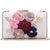 Women Flower Evening Bag Prom Cocktail Clutch with Pearl Beaded l Dasein - Dasein Bags