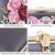 Women Flower Evening Bag Prom Cocktail Clutch with Pearl Beaded l Dasein - Dasein Bags