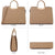 Pebble Texture Handbag with Matching Wristlet - Dasein Bags