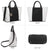 Fashion Stitching Color Large Tote Bag with Matching Wallet l Dasein - Dasein Bags