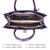 Fashion Embossed Pattern Padlock Handbag with Matching Wallet - Dasein Bags