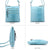 Women Lightweight Functional Multi Pocket Crossbody Bag l Dasein - Dasein Bags