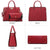 Studded Handbag with Matching Wristlet - Dasein Bags