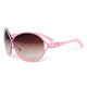 Women's Chic Open Temple Fashion Sunglasses - Light Pink