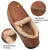VONMAY Men's Moccasin Slippers Fuzzy House Shoes Winter Memory Foam