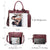 Studded 3-in-1 Top Handle Tote Handbag l Dasein - Dasein Bags