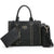 Studded 3-in-1 Top Handle Handbag-Handbags & Purses-Dasein Bags