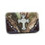 Dasein Extra Deep Frame Wallet w/ Rhinestone Cross in Real Tree Camo/Coffee Trim - Dasein Bags