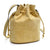 Distressed Faux Leather Drawstring Bucket Bag - Dasein Bags