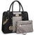 Women Fashion Handbags Top Handle Satchel Purse Shoulder Bags 2Pcs