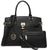Satchel Handbags and Purse for Women Fashion Tote Top Handle Bags