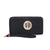 Zip Around Emblem Wallet - Dasein Bags