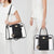Women Fashion Handbags Top Handle Satchel Purse Shoulder Bags 2Pcs
