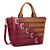 Buckles Two-Tone Tote Handbag-Handbags & Purses-Dasein Bags