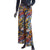 Paisely Print Palazzo Pants with Elastic Waist