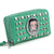 Betty Boop® Rhinestone Studded Zip Around Wallet